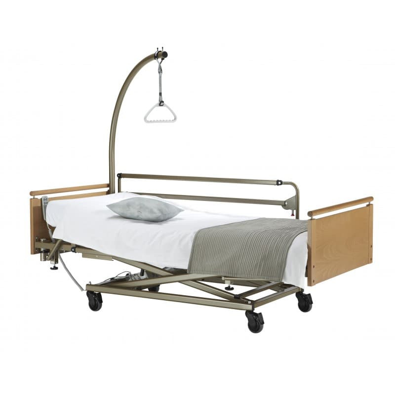 Lit médicalisé Euro 3000 - Relève jambes électrique à plicature