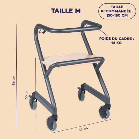 Déambulateur d'intérieur Page Saljol