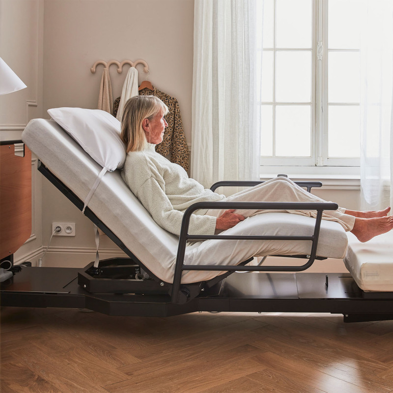 Lit Electrique Releveur En 120 _ Lit Médicalisé Electrique – VXGXFB