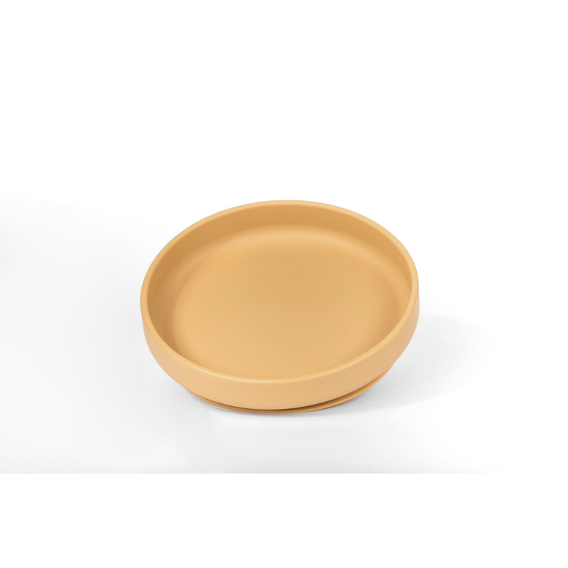 Petite assiette en silicone Nat Spirit - Ocre