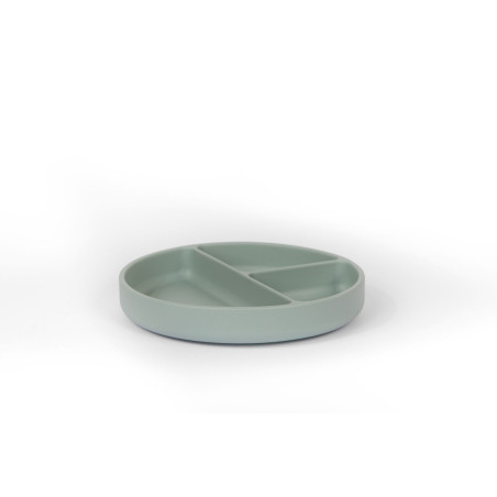 Assiette compartimentée