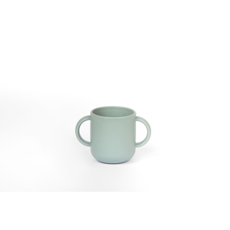 Tasse en silicone avec anses Nat Spirit - Vert - 16 cl
