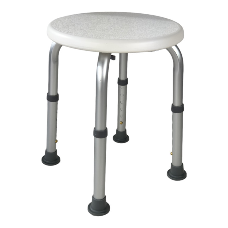 Tabouret de douche Jinny blanc - Non - 35 cm
