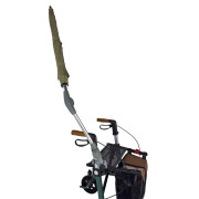 Parapluie amovible pour déambulateur et chariot de course