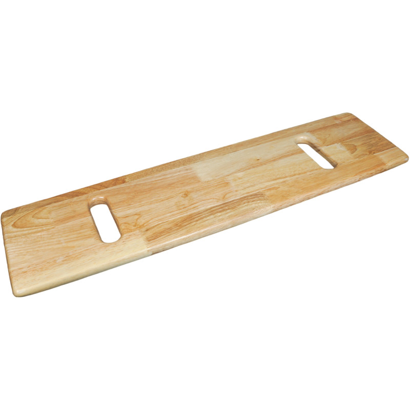 Planche de transfert droite en bois avec poignées - 180 kg