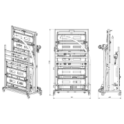 Lit médicalisé électrique 1 personne - Euro 1000