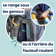 Couverture de pluie fauteuil roulant MyBlanket