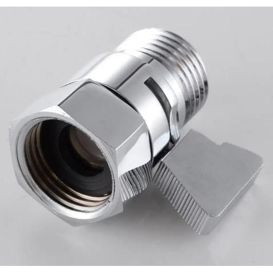 Vanne à Boisseau Sphérique Inox 304 BSP Femelle - Pour Eau Ou Gaz, Filetage 1", Poignée Indicateur