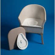 Chaise percée Luxury