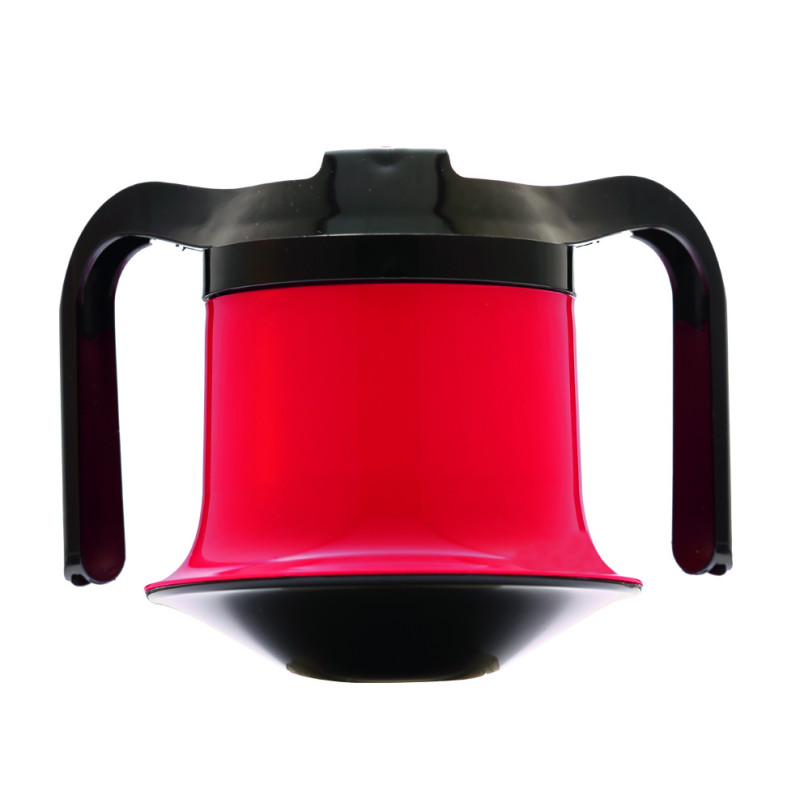 Gobelet anti-renversement à double anses - Rouge - 25 cl