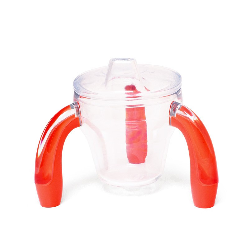 Tasse tripode à bec - Orange - 13 cm
