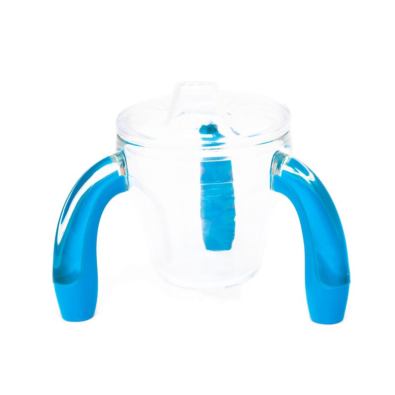Tasse tripode à bec - Bleu - 13 cm