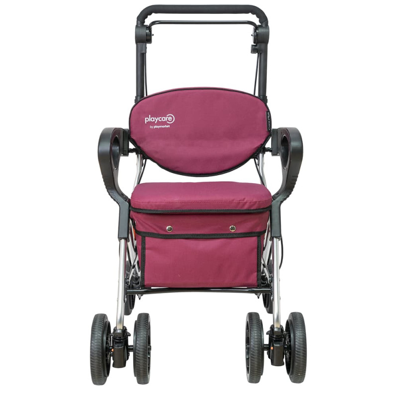 Chariot de course Care Plus - Bordeaux - 33 cm