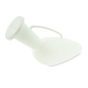 Urinal allongé pour homme avec poignée et couvercle