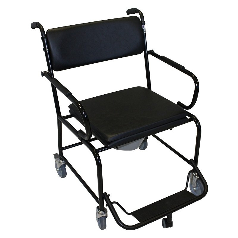 Chaise garde robe à roulettes bariatrique GR50 Fortissimo - 46 cm