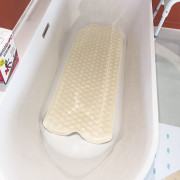 Tapis de baignoire extra long antidérapant