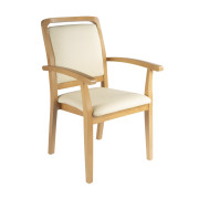Chaise bridge ergonomique avec accoudoirs Charlotte - Chaise ergonomique - Tous Ergo