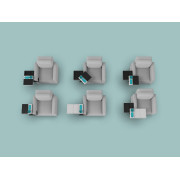 Tablette d'appoint pour fauteuil La Tablette Française