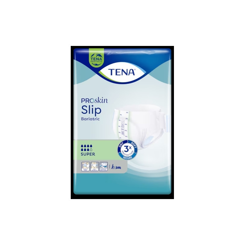 CHANGE COMPLET - PROSKIN SLIP BARIATRIQUE SUPER XXL - TENA - Taille : XXL - 163 - 178 cm