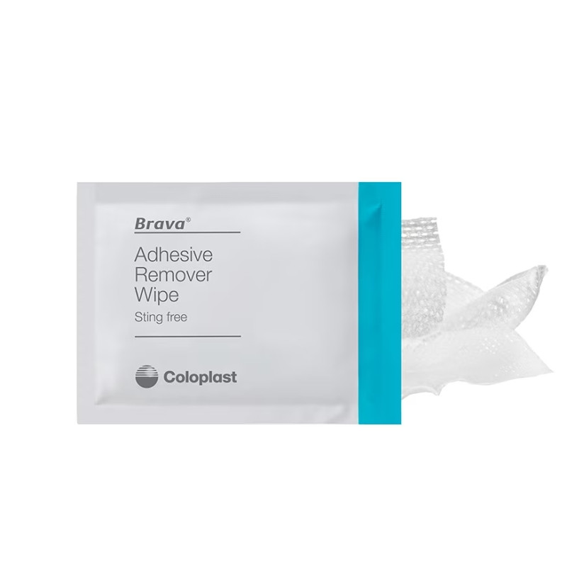 Lingettes pour retrait d'adhésif Coloplast