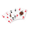 Jeux de 54 cartes géantes à gros caractères Aplós