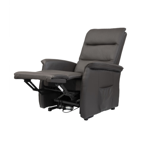 Fauteuil releveur électrique Cuir 2 moteurs Renato
