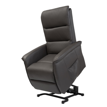 Fauteuil releveur électrique Cuir 2 moteurs Renato