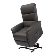 Fauteuil releveur électrique Cuir 2 moteurs Renato