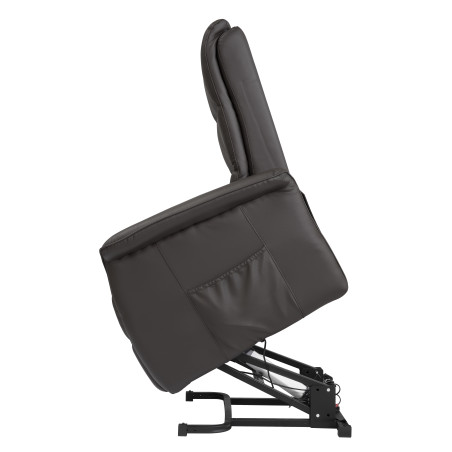 Fauteuil releveur électrique Cuir 2 moteurs Renato