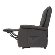 Fauteuil releveur électrique Cuir 2 moteurs Renato