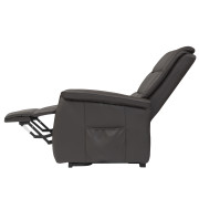 Fauteuil releveur électrique Cuir 2 moteurs Renato
