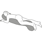 Coussin standard de positionnement latéral 30° 10 Poz In Form Plus