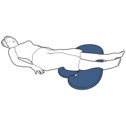 Coussin standard de positionnement latéral 30° 10 Poz In Form Plus