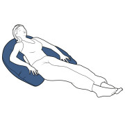 Coussin standard demi lune 11 Poz In Form Plus