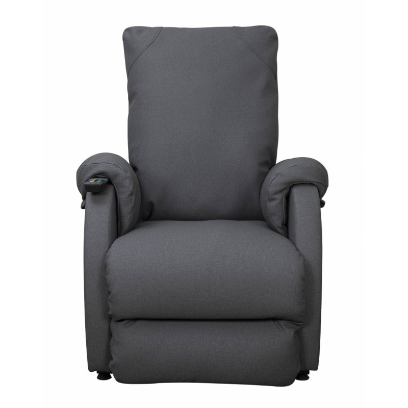 Fauteuil releveur petite taille Le Lux Innov'SA - PVC Gris galet - 81 cm