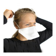 Masque respiratoire jetable FFP2 taille standard - Boîte de 25 - Sachet individuel