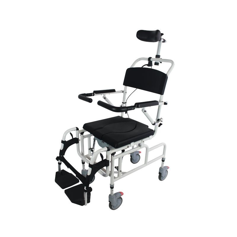 Fauteuil roulant de douche à roulettes inclinable - Oui - 101 cm