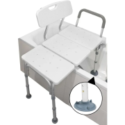 Banc de transfert de bain avec poignée