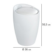 Tabouret & coffre de linge Candy