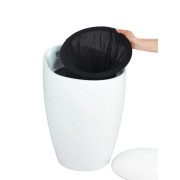 Tabouret & coffre de linge Candy