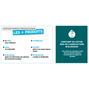 Culotte 100% intraversable pour incontinence