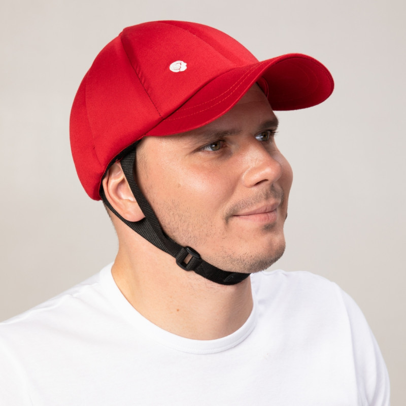 Casquette de protection BASEBALL - Taille : L/XL - Rouge - L/XL