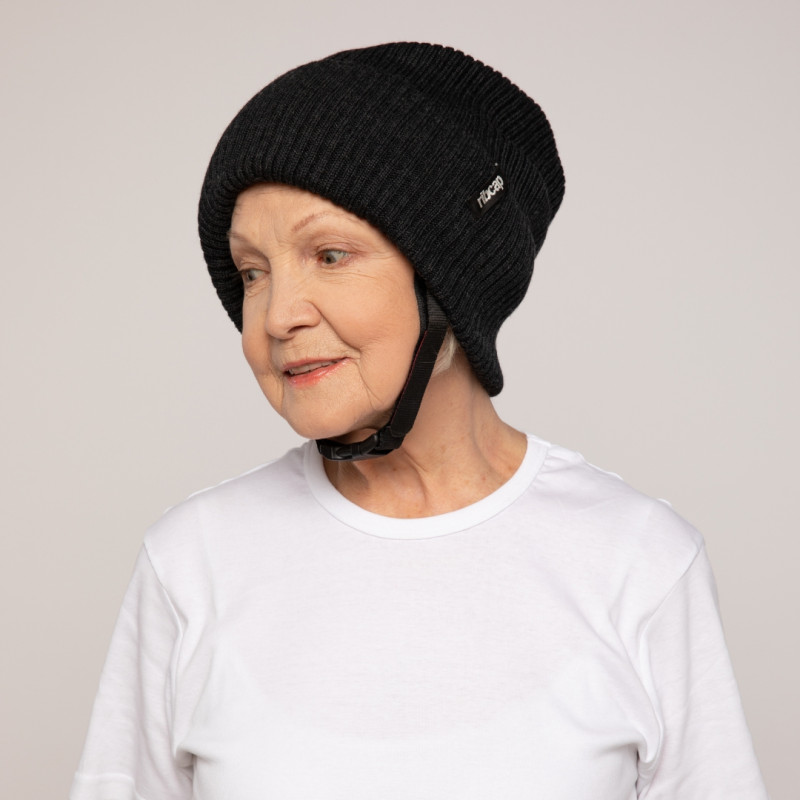 Bonnet de protection souple LENNY - Taille : L (59-61cm) - Anthracite - L (59-61cm)