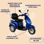Scooter électrique 3 roues ZT15