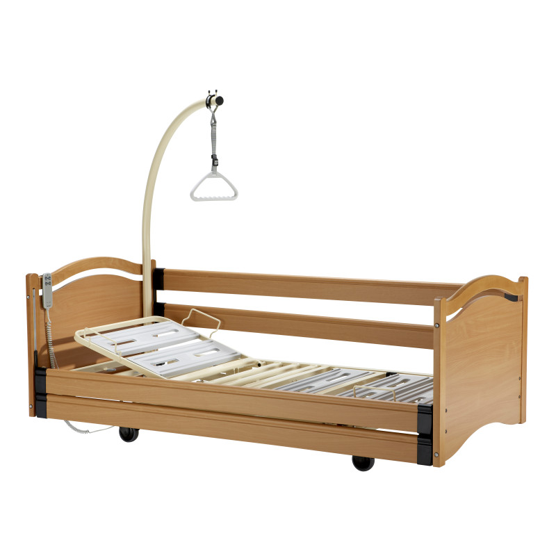 Lit médicalisé Euro 1000 Boiserie - HMS-Vilgo - Hêtre de Bavière - 135 kg