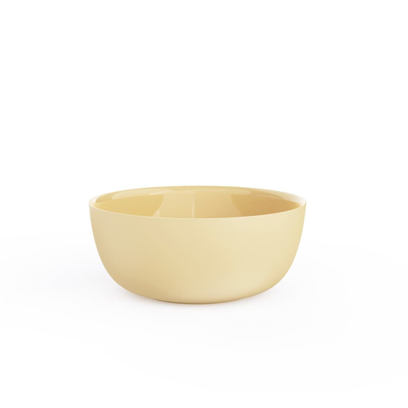 Bol silicone antidérapant incassable 15 cm - Beige - 6,3 cm