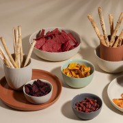 Assiette creuse silicone antidérapante incassable 21 cm