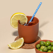 Gobelet silicone antidérapant incassable 8 cm