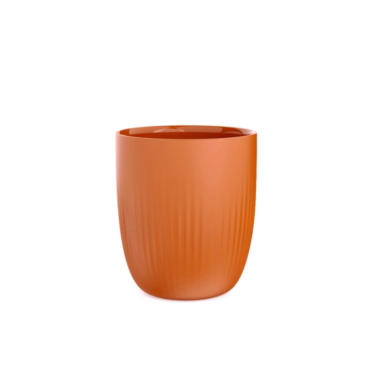 Gobelet silicone antidérapant incassable 8 cm - Terracotta - 9,3 cm