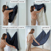 Enfile-couette Hopoli – pour porte standard / recouvrement